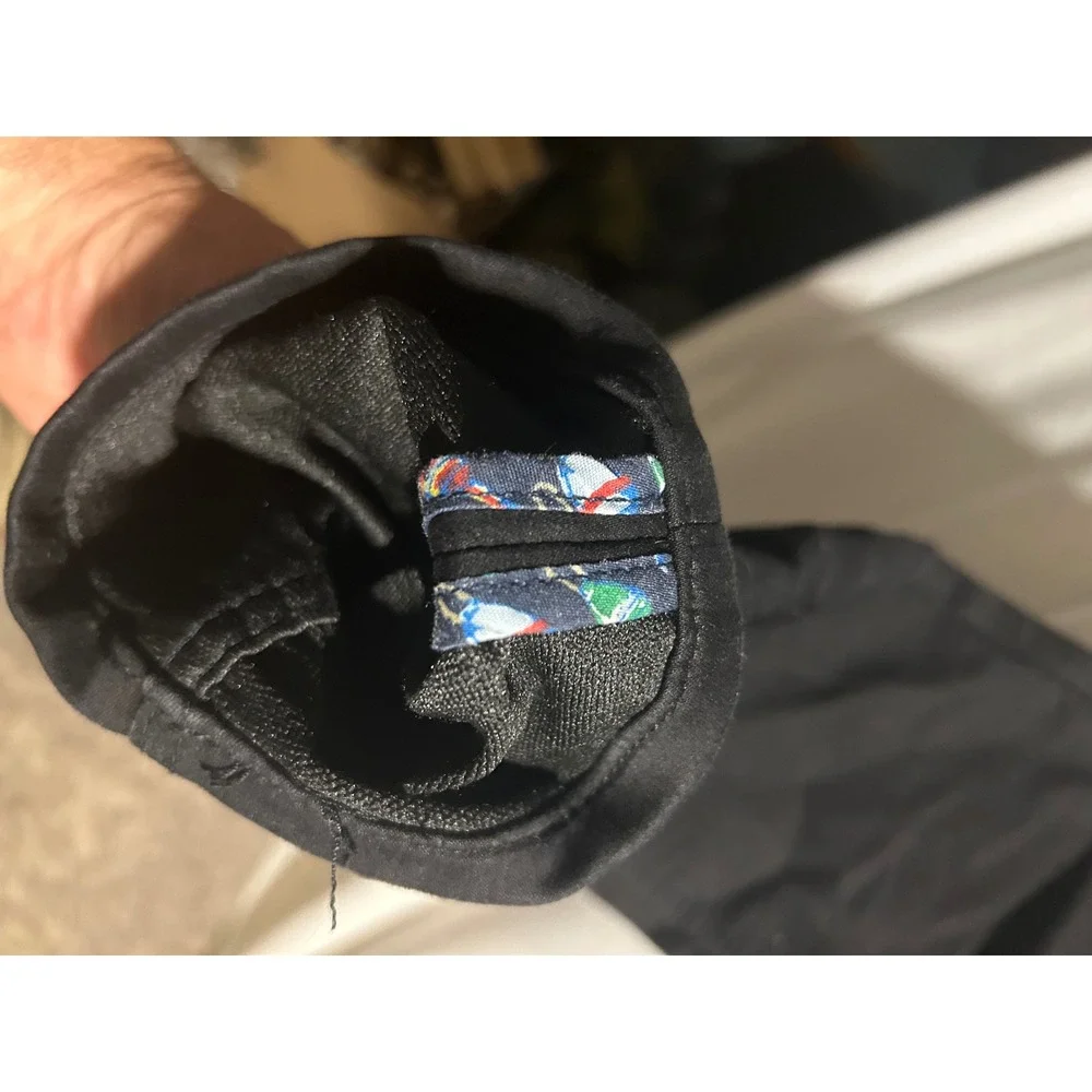 Tailor Vintage Canaan Slim Fit Mens Pants Black Comfort Stretch 30x30 Nautical